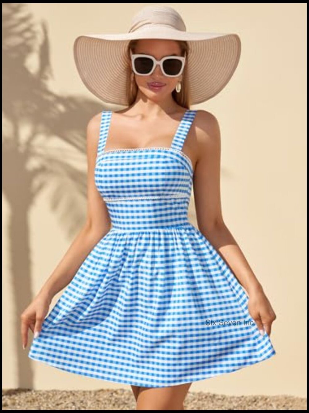 Graduation Corset Mini Dress Flowy Square Neck Lace A Line Party Dress Summer - Picture 4 of 7
